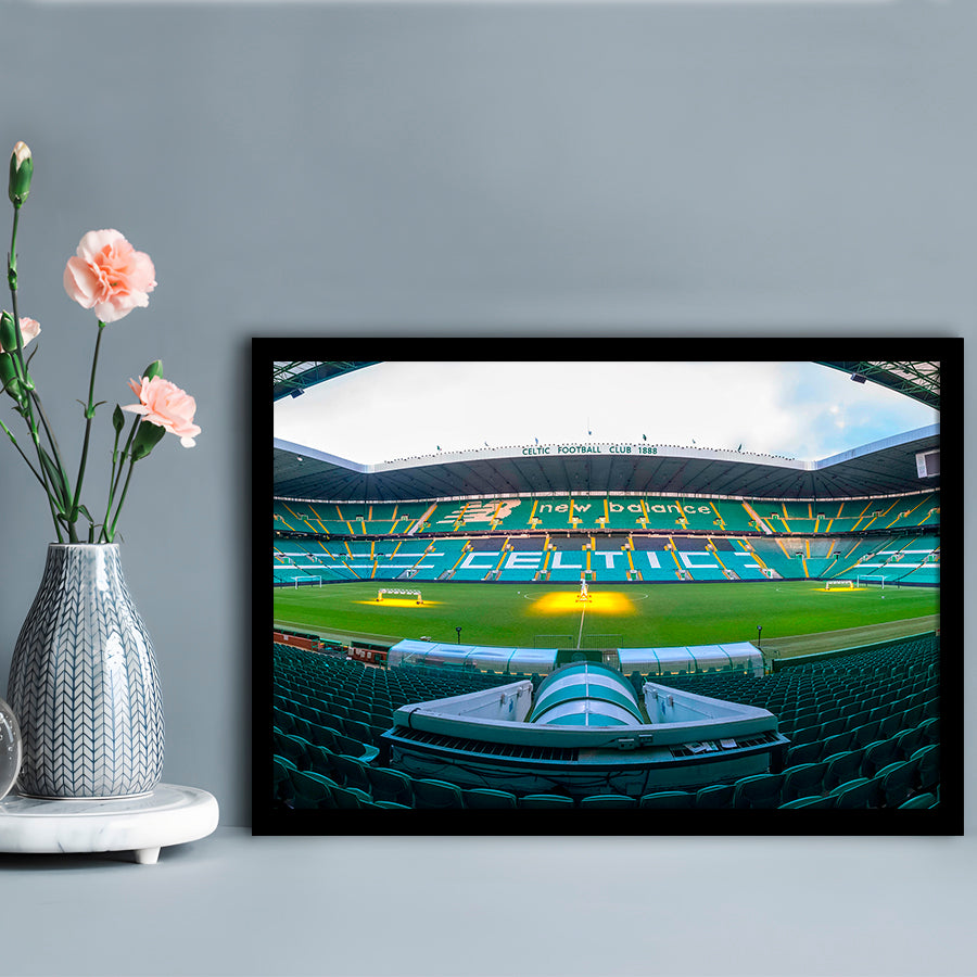 Celtic Stadium, Stadium Canvas, Sport Art, Gift for him, Framed Art Print Wall Decor, Picture Framed