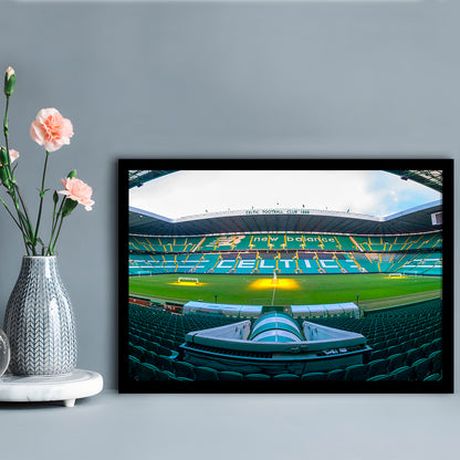 Celtic Stadium, Stadium Canvas, Sport Art, Gift for him, Framed Art Print Wall Decor, Picture Framed