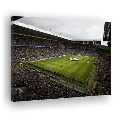 Celtic fc stadium, Stadium Canvas, Sport Art, Gift for him, Man Cave Decor, Art Print, Canvas Print Wall Art