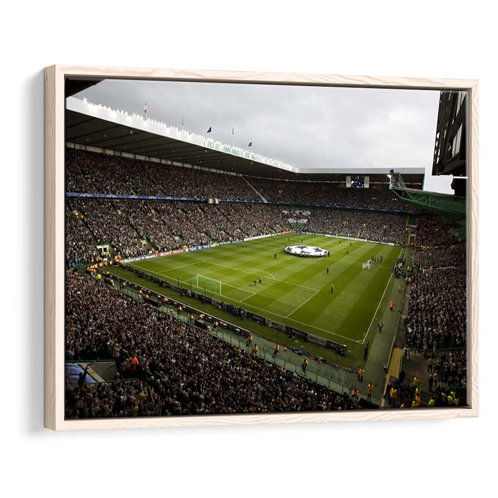 Celtic fc stadium, Stadium Canvas, Sport Art, Framed Canvas Print Wall Art, Floating Frame