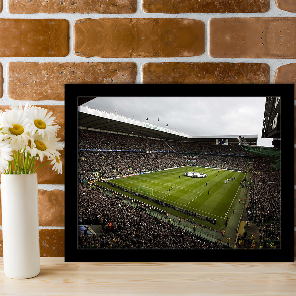 Celtic fc stadium, Stadium Canvas, Sport Art, Gift for him, Framed Art Print Wall Decor, Picture Framed