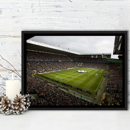 Celtic fc stadium, Stadium Canvas, Sport Art, Framed Canvas Print Wall Art, Floating Frame