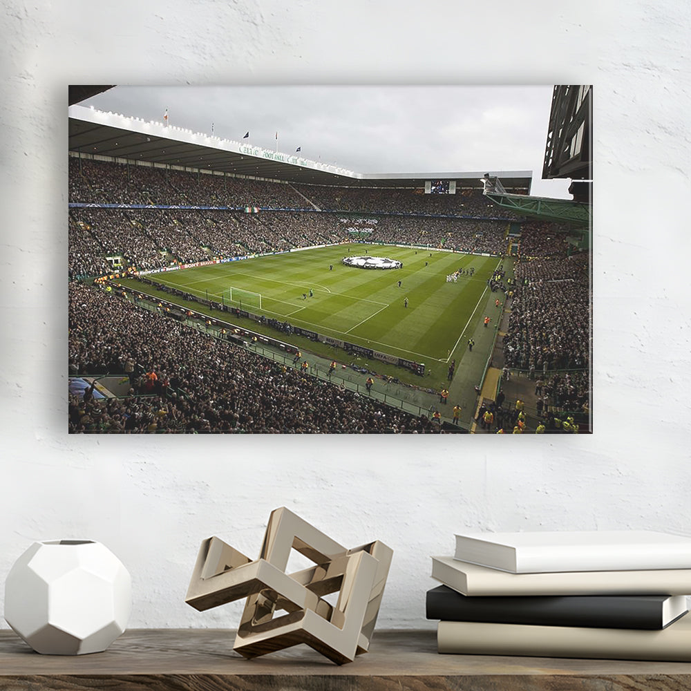 Celtic fc stadium, Stadium Canvas, Sport Art, Gift for him, Man Cave Decor, Art Print, Canvas Print Wall Art