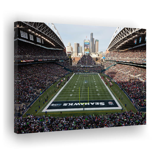 CenturyLink Field, Stadium Canvas, Sport Art, Fan Gifts, Man Cave Decor, Art Print, Canvas Print Wall Art