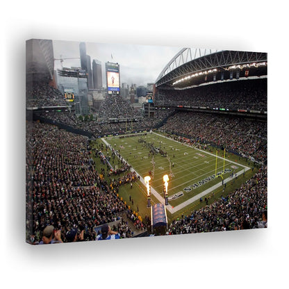 CenturyLink Stadium, Stadium Canvas, Sport Art, Gift for him, Man Cave Decor, Art Print, Canvas Print Wall Art