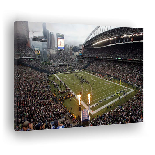 CenturyLink Stadium, Stadium Canvas, Sport Art, Gift for him, Man Cave Decor, Art Print, Canvas Print Wall Art