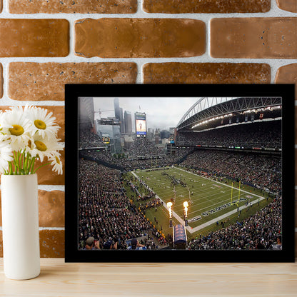 CenturyLink Stadium, Stadium Canvas, Sport Art, Gift for him, Framed Art Print Wall Decor, Picture Framed
