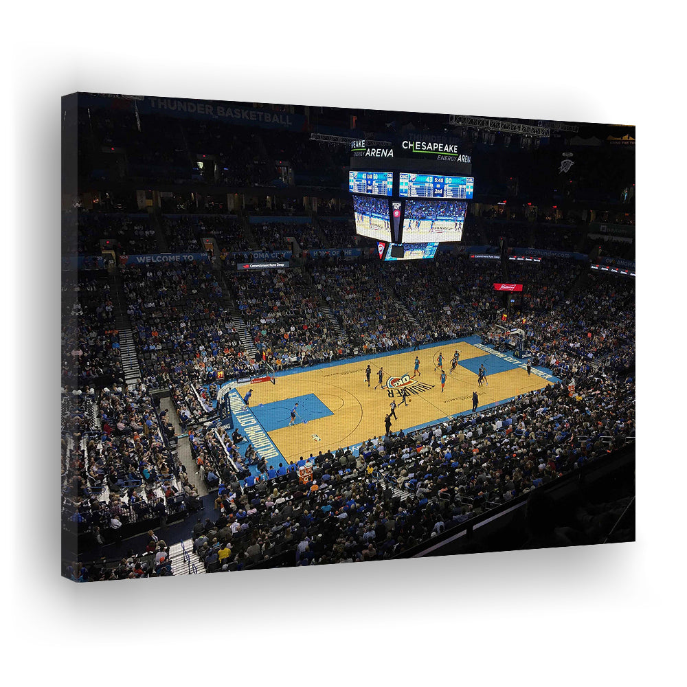 Charlotte Court, Stadium Canvas, Sport Art, Gift for him, Man Cave Decor, Art Print, Canvas Print Wall Art