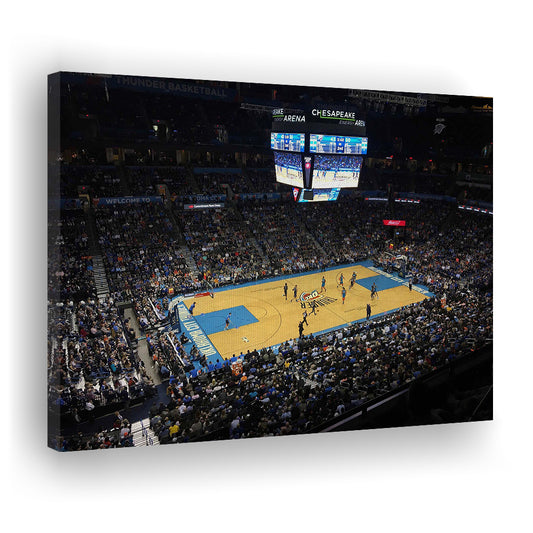 Charlotte Court, Stadium Canvas, Sport Art, Gift for him, Man Cave Decor, Art Print, Canvas Print Wall Art