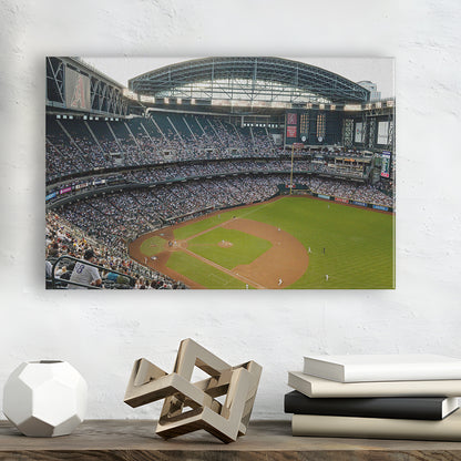 Chase Field, Stadium Canvas, Sport Art, Gift for him, Man Cave Decor, Art Print, Canvas Print Wall Art