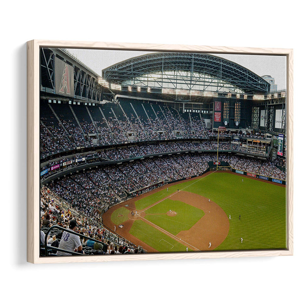 Chase Field, Stadium Canvas, Sport Art, Framed Canvas Print Wall Art, Floating Frame