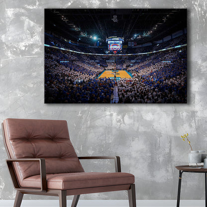 Chesapeake Energy Arena, Stadium Canvas, Sport Art, Gift for him, Man Cave Decor, Art Print, Canvas Print Wall Art