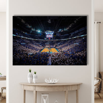 Chesapeake Energy Arena, Stadium Canvas, Sport Art, Gift for him, Man Cave Decor, Art Print, Canvas Print Wall Art