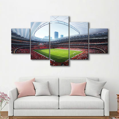 China Sporty Gossip Stadium, Stadium Canvas, Sport Art, Gift for him, 5 Panel, Large Canvas, Canvas Print Wall Art