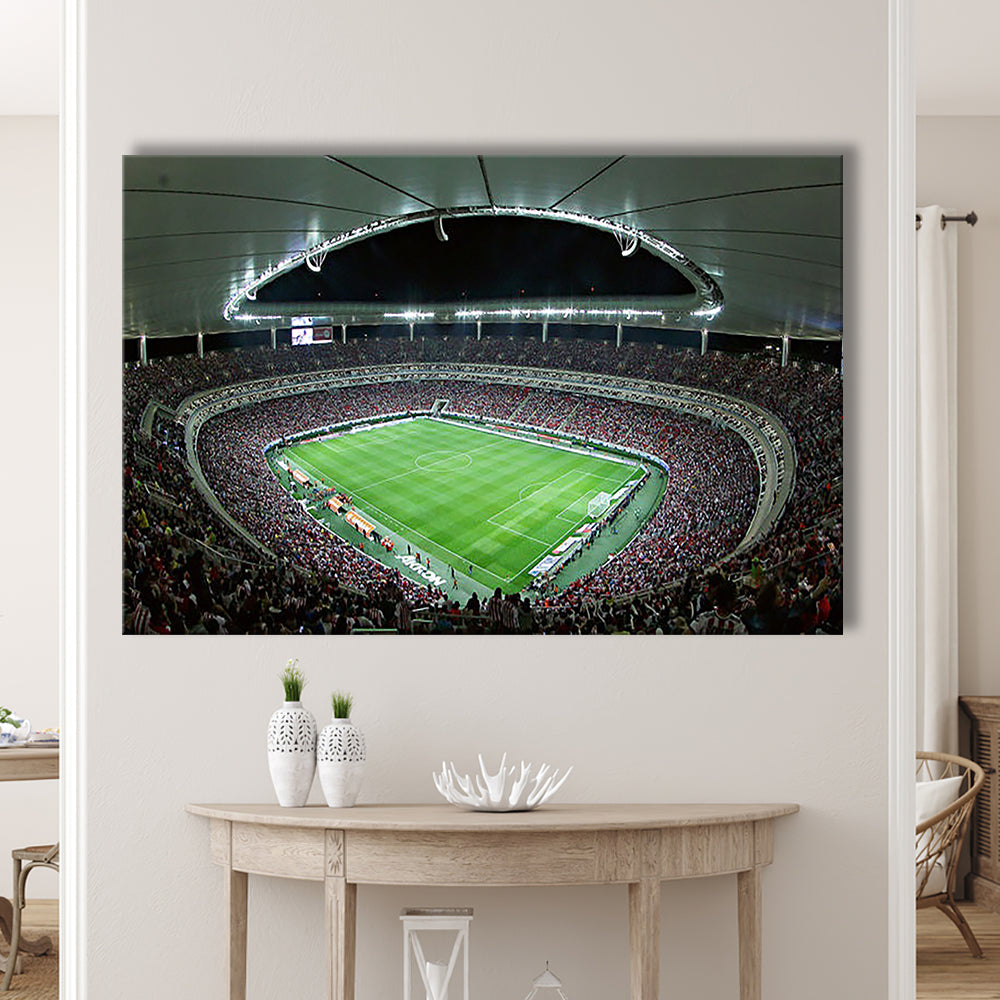 Chivas Guadalajara Stadium, Stadium Canvas, Sport Art, Gift for him, Man Cave Decor, Art Print, Canvas Print Wall Art