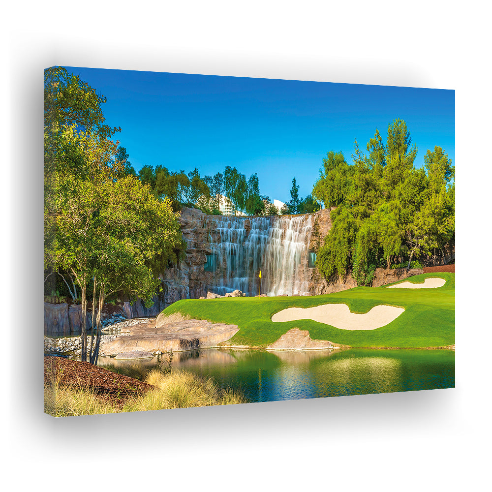 Cigar-Friendly Las Vegas Has No Shortage Of Golf Courses, Golf Art Print,Gifts Golf Lover