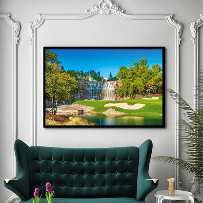 Cigar-Friendly Las Vegas Has No Shortage Of Golf Courses, Framed Art Print Wall Decor, Picture Framed