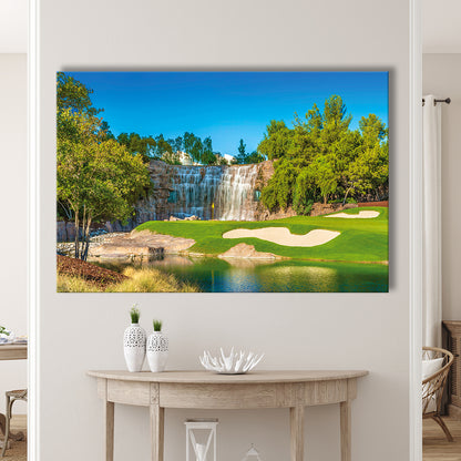 Cigar-Friendly Las Vegas Has No Shortage Of Golf Courses, Golf Art Print,Gifts Golf Lover