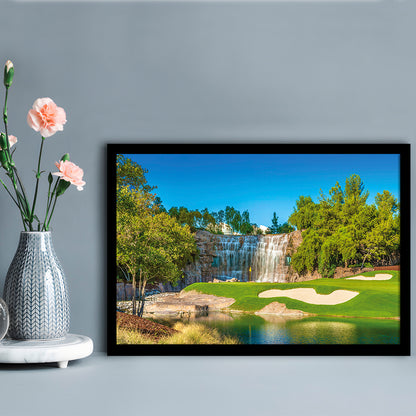 Cigar-Friendly Las Vegas Has No Shortage Of Golf Courses, Framed Art Print Wall Decor, Picture Framed