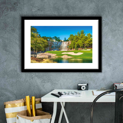 Cigar-Friendly Las Vegas Has No Shortage Of Golf Courses, Goft Art Print, Framed Art Print White Border Wall Decor