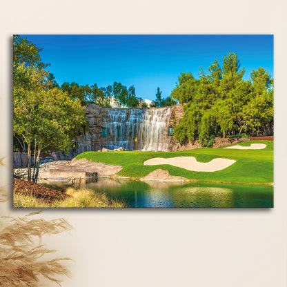 Cigar-Friendly Las Vegas Has No Shortage Of Golf Courses, Golf Art Print,Gifts Golf Lover