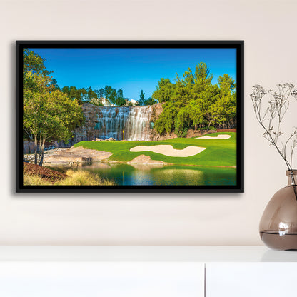 Cigar-Friendly Las Vegas Has No Shortage Of Golf Courses, Floating Framed Canvas Print Wall Art