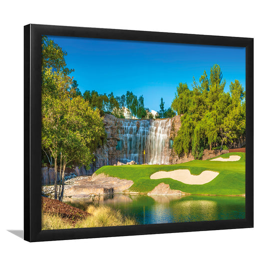 Cigar-Friendly Las Vegas Has No Shortage Of Golf Courses, Framed Art Print Wall Decor, Picture Framed