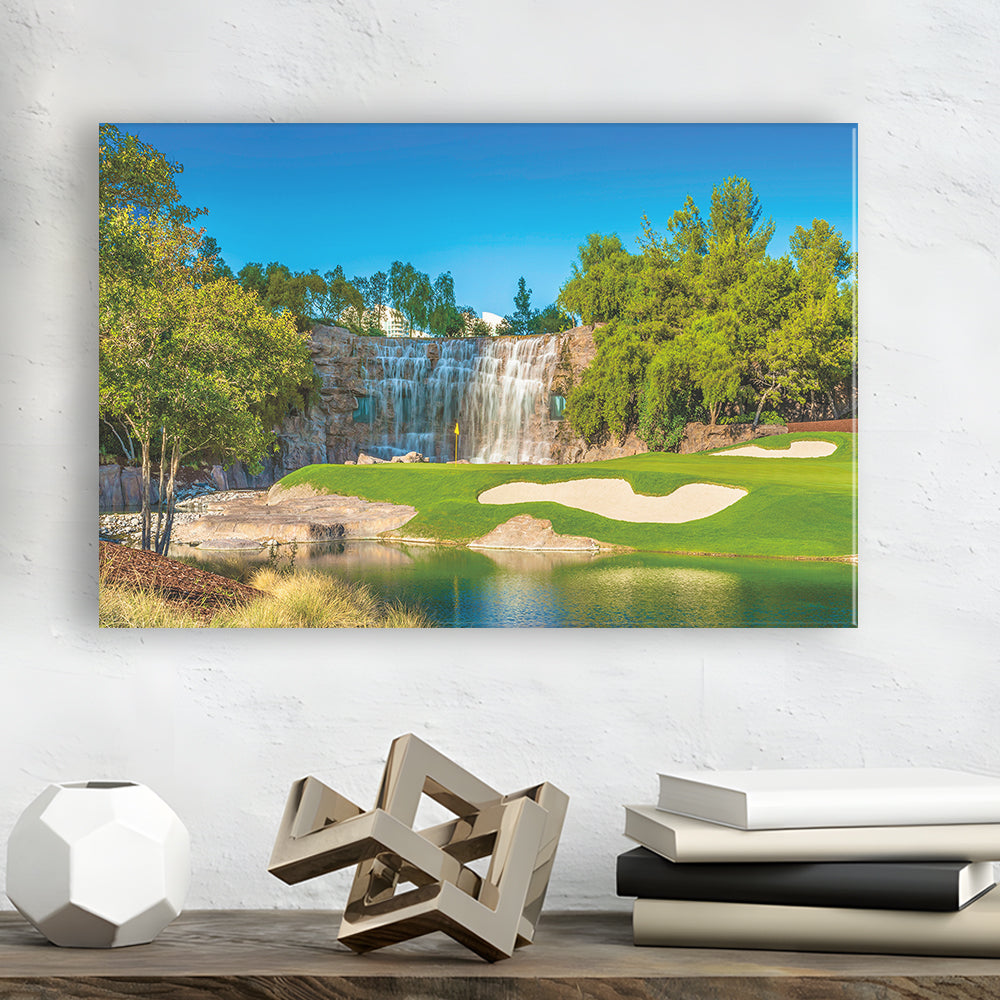 Cigar-Friendly Las Vegas Has No Shortage Of Golf Courses, Golf Art Print,Gifts Golf Lover