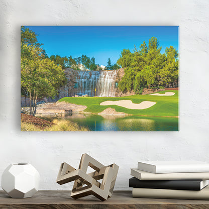 Cigar-Friendly Las Vegas Has No Shortage Of Golf Courses, Golf Art Print,Gifts Golf Lover
