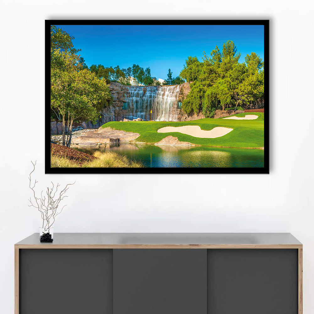 Cigar-Friendly Las Vegas Has No Shortage Of Golf Courses, Framed Art Print Wall Decor, Picture Framed
