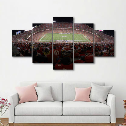 Cinco De Septiembre Stadium, Stadium Canvas, Sport Art, Gift for him, 5 Panel, Large Canvas, Canvas Print Wall Art