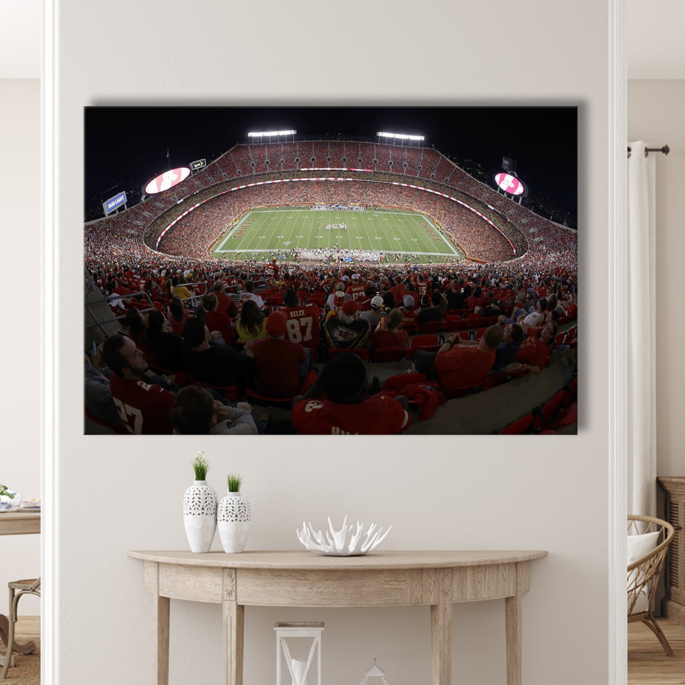 Cinco De Septiembre Stadium, Stadium Canvas, Sport Art, Gift for him, Man Cave Decor, Art Print, Canvas Print Wall Art
