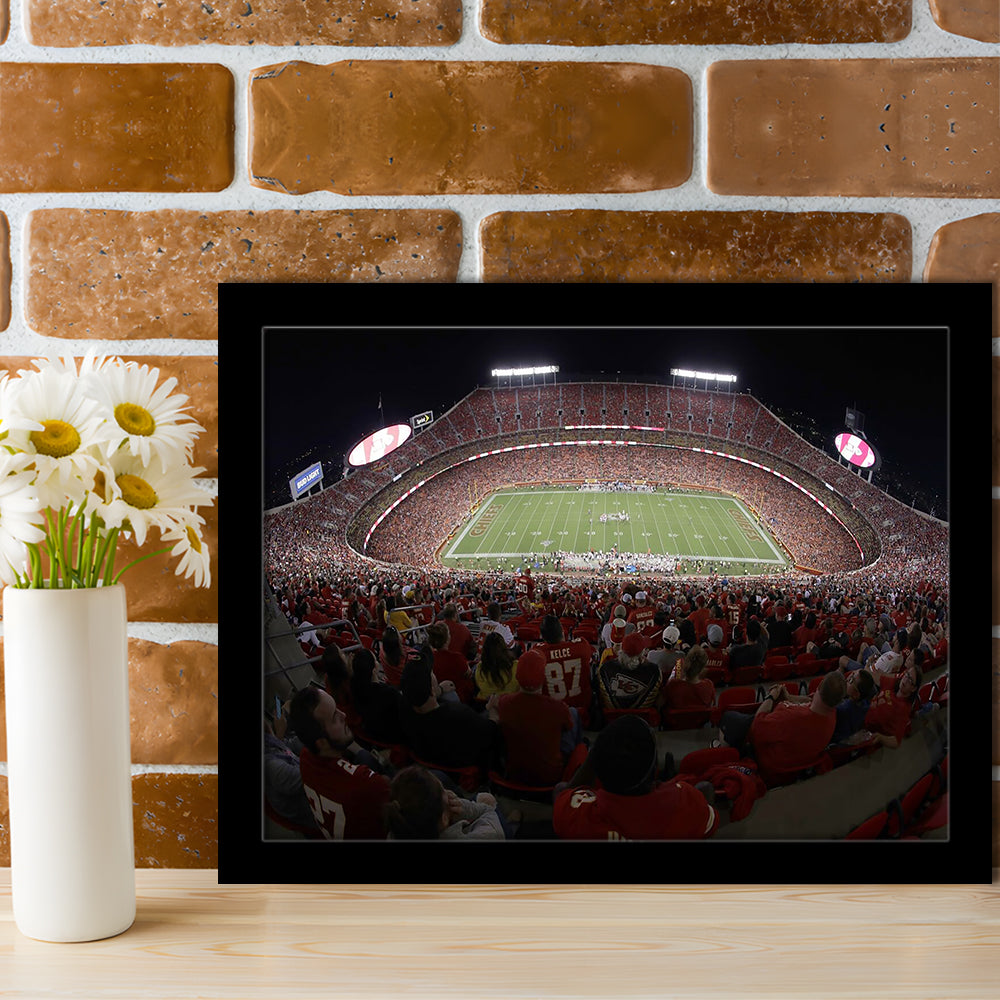 Cinco De Septiembre Stadium, Stadium Canvas, Sport Art, Gift for him, Framed Art Print Wall Decor, Picture Framed