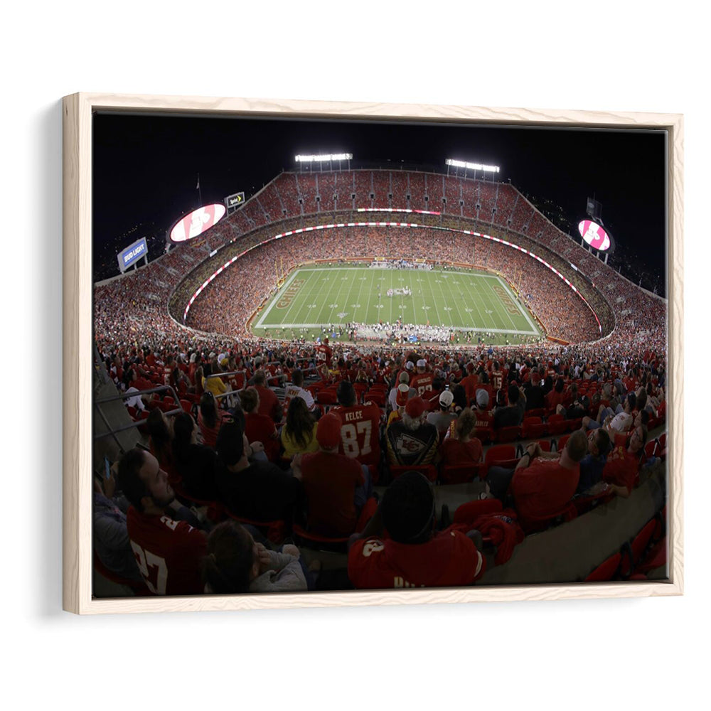 Cinco De Septiembre Stadium, Stadium Canvas, Sport Art, Framed Canvas Print Wall Art, Floating Frame
