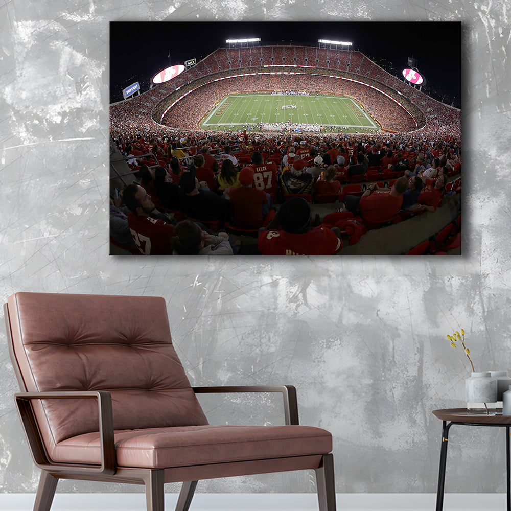 Cinco De Septiembre Stadium, Stadium Canvas, Sport Art, Gift for him, Man Cave Decor, Art Print, Canvas Print Wall Art