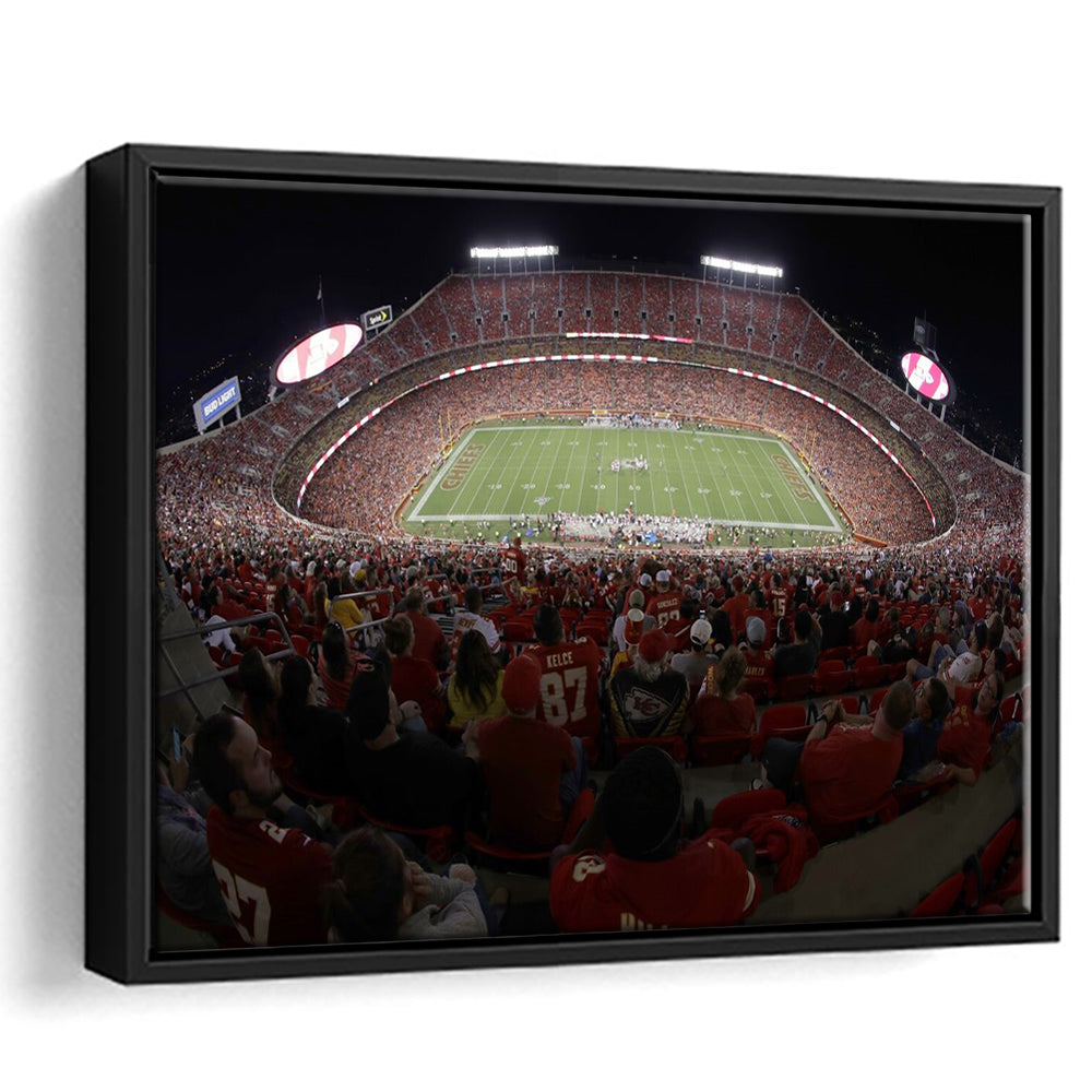 Cinco De Septiembre Stadium, Stadium Canvas, Sport Art, Framed Canvas Print Wall Art, Floating Frame
