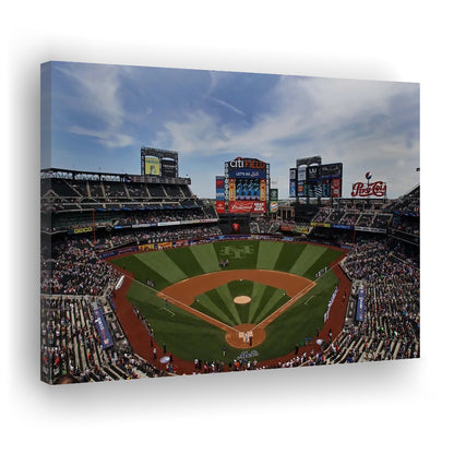Citi Field Stadium, Stadium Canvas, Sport Art, Gift for him, Man Cave Decor, Art Print, Canvas Print Wall Art