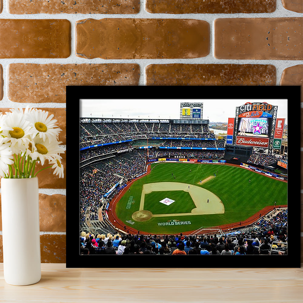 Citi Field in New York City, Stadium Canvas, Sport Art, Gift for him, Framed Art Print Wall Decor, Picture Framed
