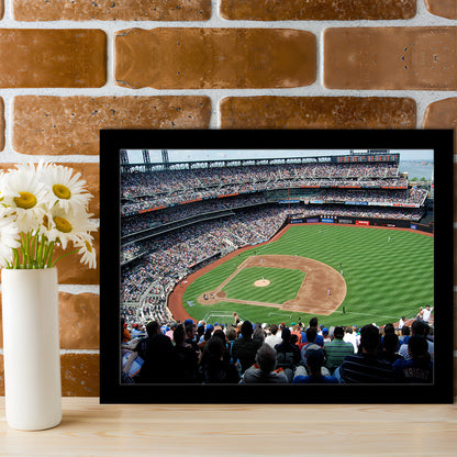 Citi Field in Ny, Stadium Canvas, Sport Art, Gift for him, Framed Art Print Wall Decor, Picture Framed
