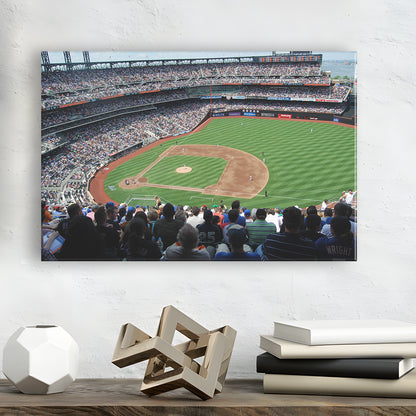 Citi Field in Ny, Stadium Canvas, Sport Art, Gift for him, Man Cave Decor, Art Print, Canvas Print Wall Art