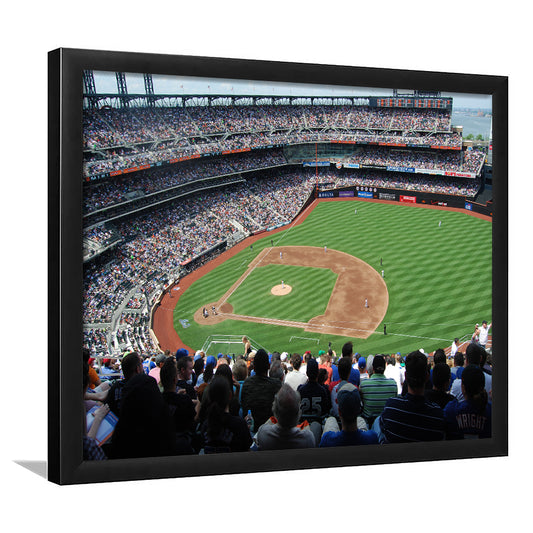 Citi Field in Ny, Stadium Canvas, Sport Art, Gift for him, Framed Art Print Wall Decor, Picture Framed