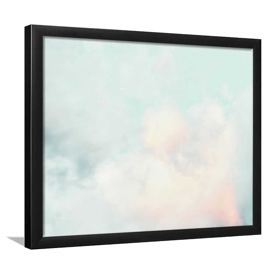 Cloud Art Print, Sky Wall Print, Blue Wall Decor, Nursery Wall Print Clouds Art, Framed Art Print Wall Decor, Framed Picture