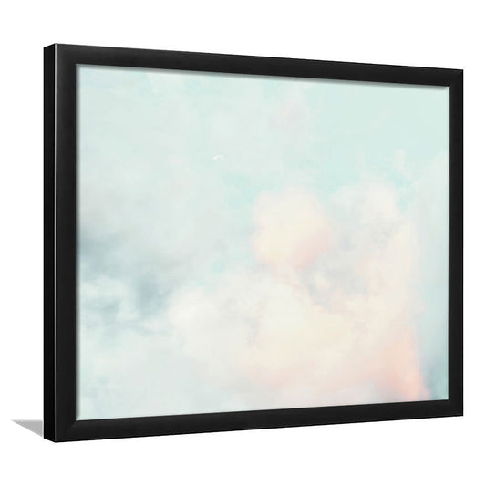 Cloud Art Print, Sky Wall Print, Blue Wall Decor, Nursery Wall Print Clouds Art, Framed Art Print Wall Decor, Framed Picture