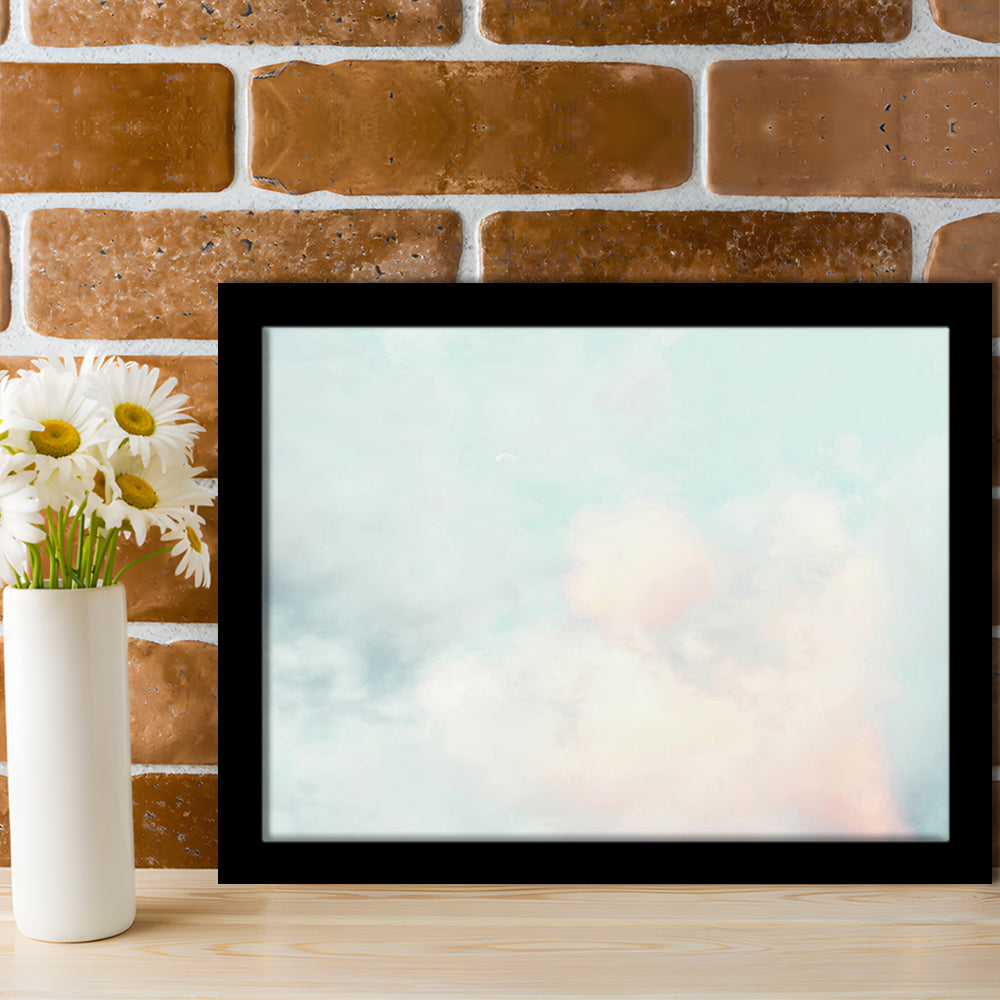 Cloud Art Print, Sky Wall Print, Blue Wall Decor, Nursery Wall Print Clouds Art, Framed Art Print Wall Decor, Framed Picture