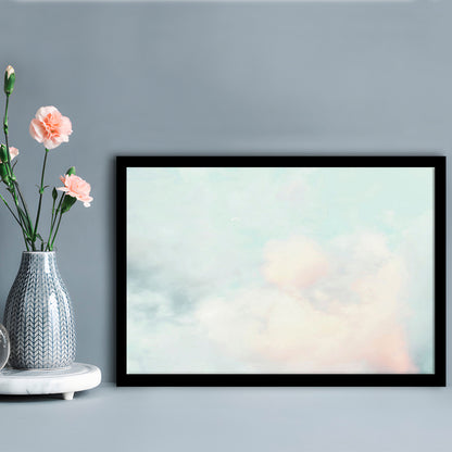 Cloud Art Print, Sky Wall Print, Blue Wall Decor, Nursery Wall Print Clouds Art, Framed Art Print Wall Decor, Framed Picture