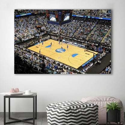 Coliseum Complex in N Carolina, Stadium Canvas, Sport Art, Gift for him, Man Cave Decor, Art Print, Canvas Print Wall Art