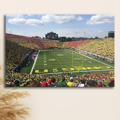 College football Stadium, Stadium Canvas, Sport Art, Gift for him, Man Cave Decor, Art Print, Canvas Print Wall Art