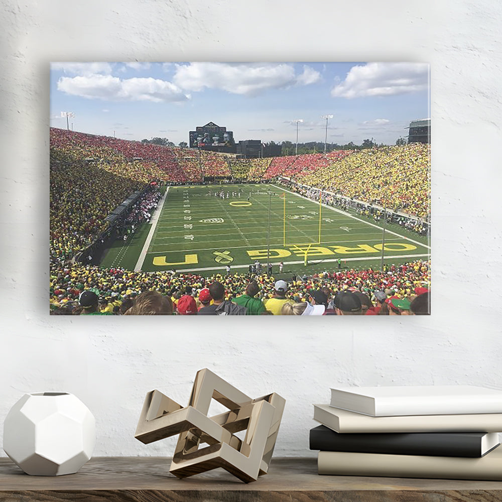 College football Stadium, Stadium Canvas, Sport Art, Gift for him, Man Cave Decor, Art Print, Canvas Print Wall Art
