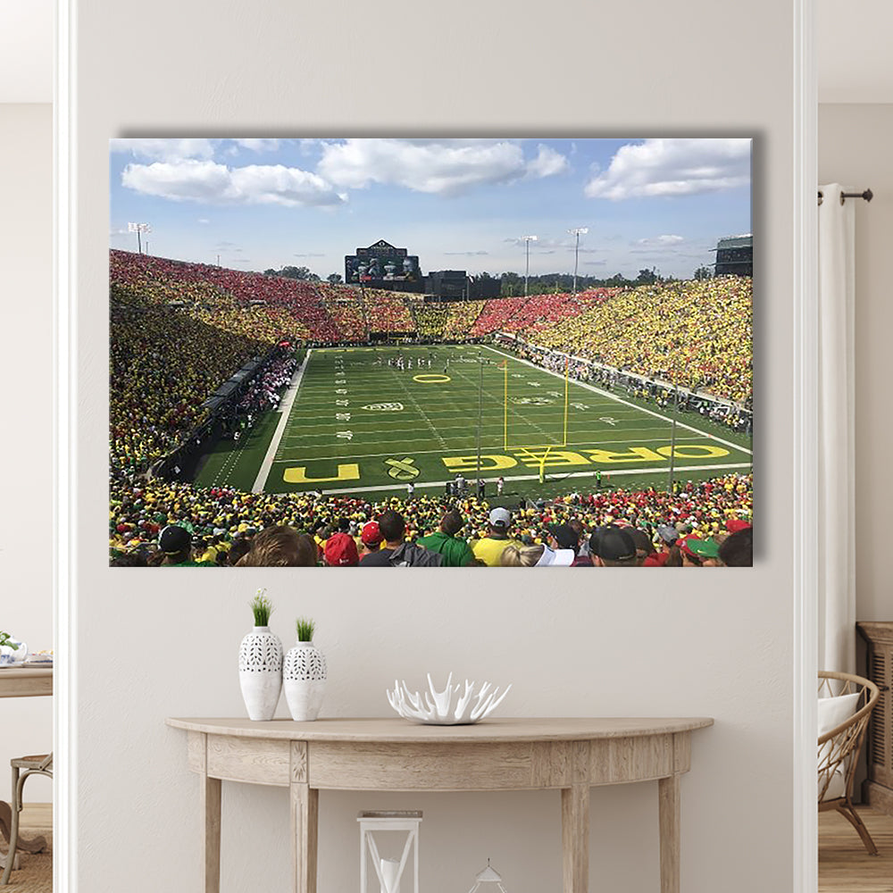 College football Stadium, Stadium Canvas, Sport Art, Gift for him, Man Cave Decor, Art Print, Canvas Print Wall Art