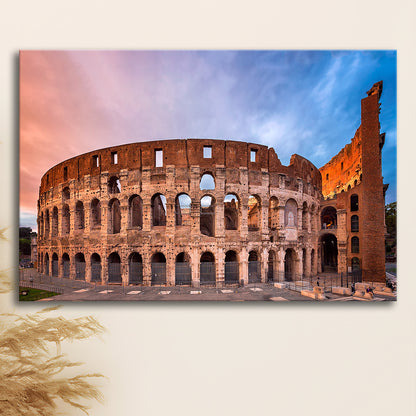 Colosseum Rome Italy, Stadium Canvas, Sport Art, Gift for him, Man Cave Decor, Art Print, Canvas Print Wall Art